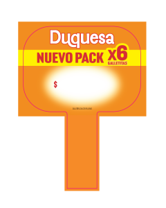 PALETA DE PRECIO DUQUESA
